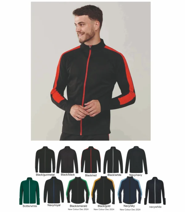 Finden & Hales LV871  Knitted Tracksuit Top